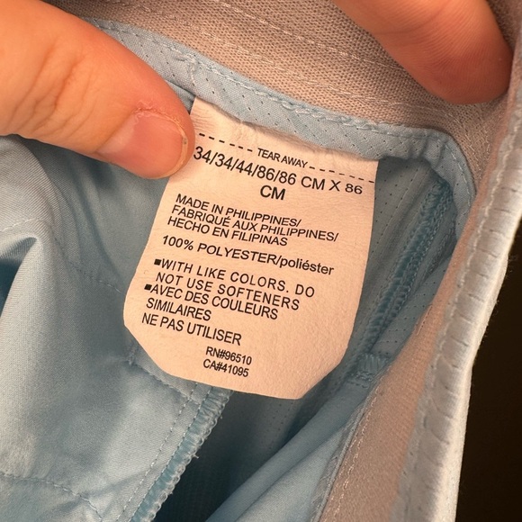 Under Armour Vented Golf Mens Pants in Light Blue 34/34 - Picture 6 of 7